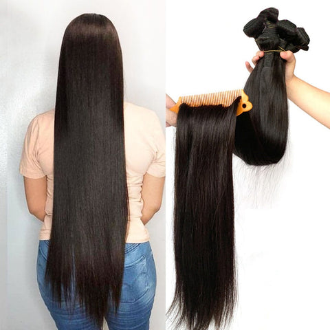Peruvian Straight Human Hair Weave